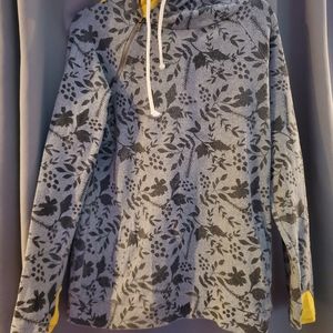 Ampersand Way with Words Double Hooded Sweatshirt- womens XL